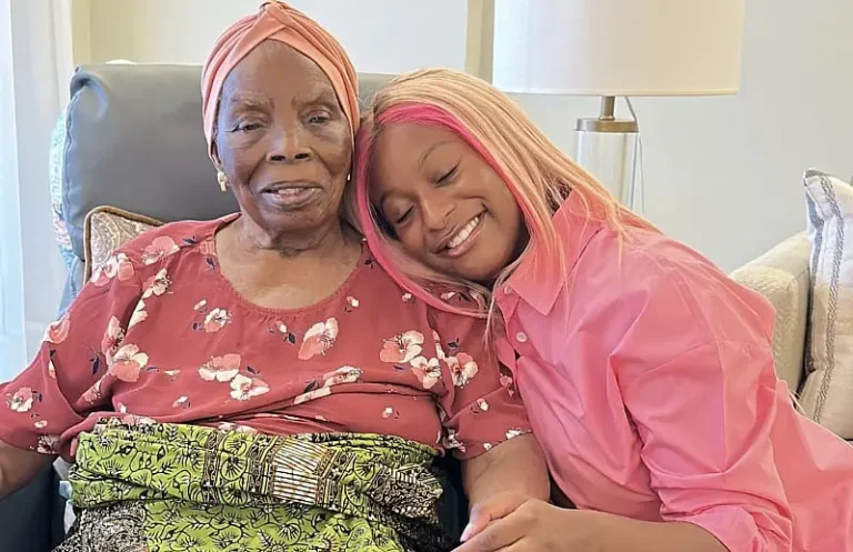 DJ Cuppy Mourns Death of Maternal Grandmother