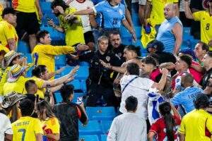 Darwin Nunez Involved in Brawl with Colombia Fans After Copa