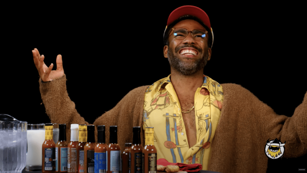Donald Glover's Blazing Hot Ones Journey: Comedy, Music, and Spiritual