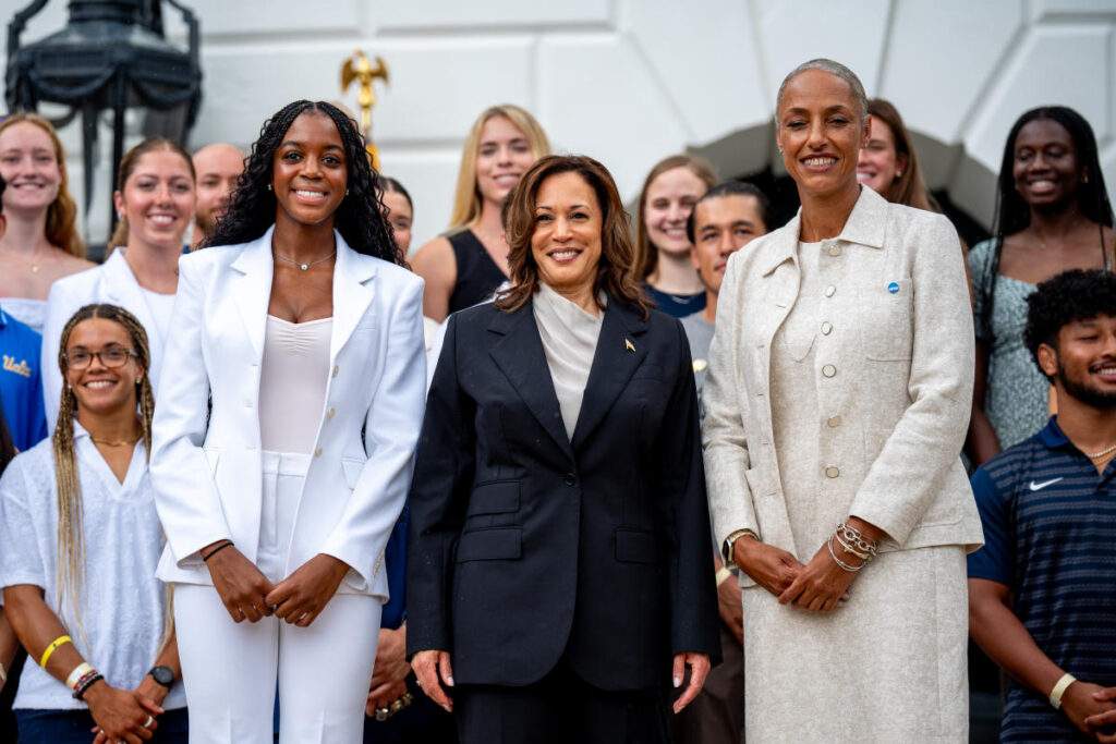 Kamala Harris Celebrates NCAA Champions at White House