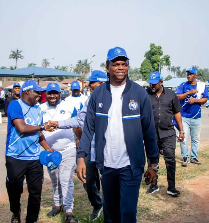 Kanu Backs Enyimba for CAF Confederation Cup and NPFL Success