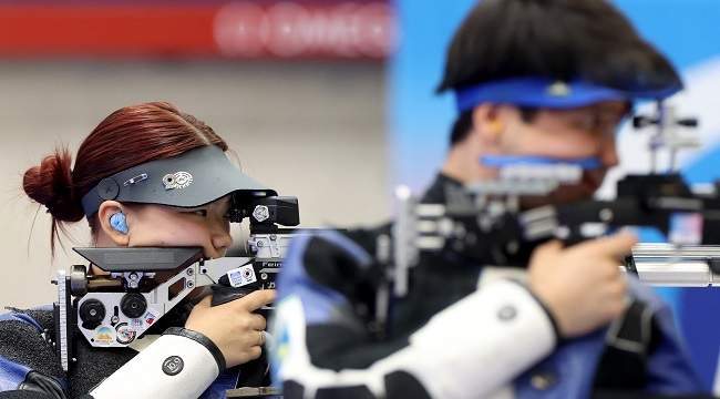Kazakhstan Duo Wins Surprise Bronze Medal in Olympic Shooting Event