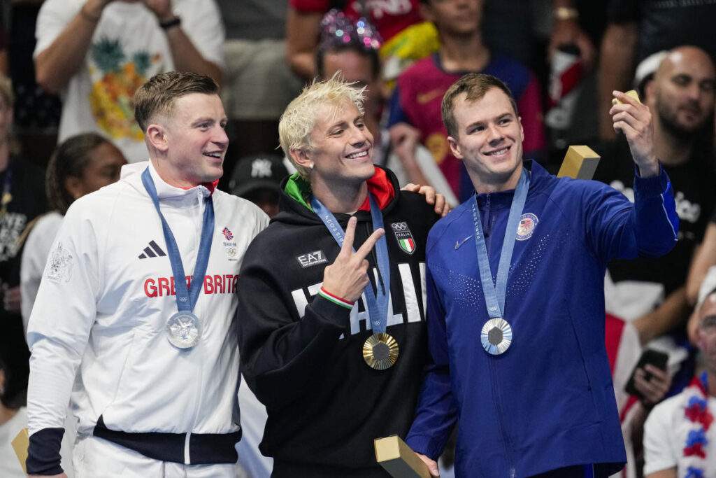 Late Blooming Swimmer Nic Fink Wins Silver Medal in 100m Breaststroke