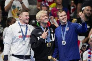 Late Blooming Swimmer Nic Fink Wins Silver Medal in 100m Breaststroke