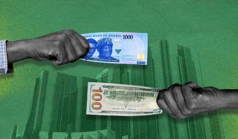 Naira Holds Steady in Black Market, Depreciates Officially Against Dollar