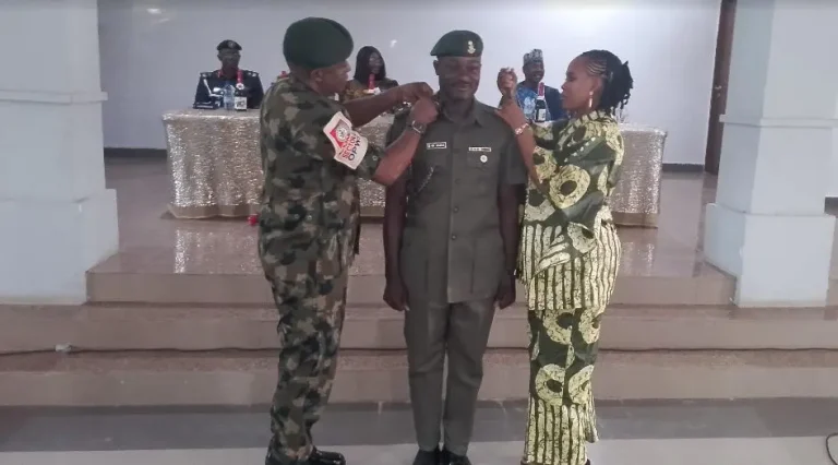 Nigerian Army Promotes Two Officers to New Ranks with Cautioning