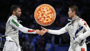 Olympic Fencing Feud Erupts Over Pizza