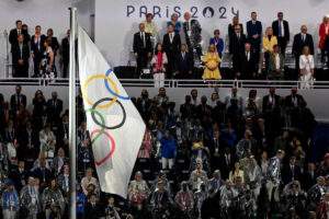 Olympic Flag Raised Upside Down at Paris Opening Ceremony