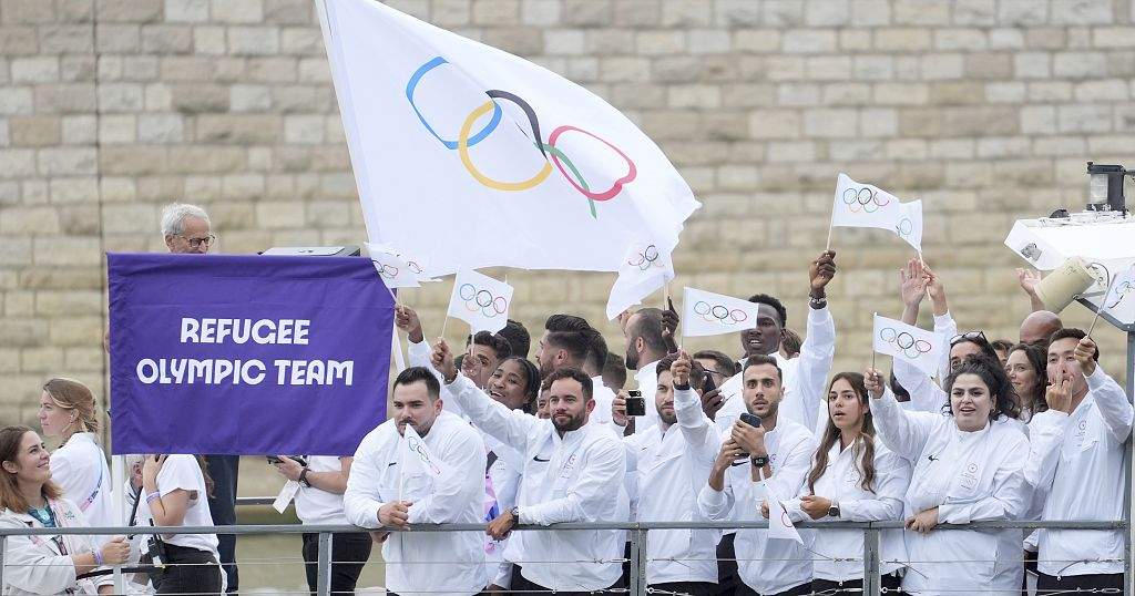Refugee Olympic Team Shines at Paris House, Pushing for Global