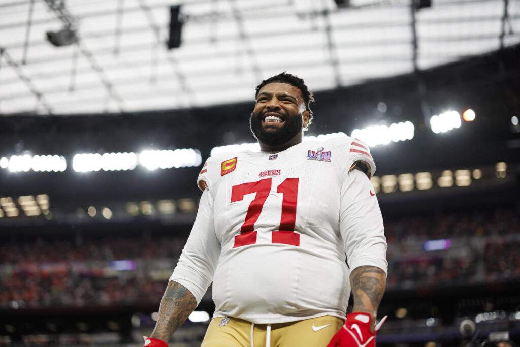 San Francisco 49ers' Trent Williams and Brandon Aiyuk Sit Out
