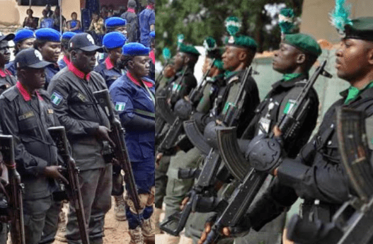 Security Operatives Conduct Stop and Search Operations in Abuja Amid Nationwide Protests