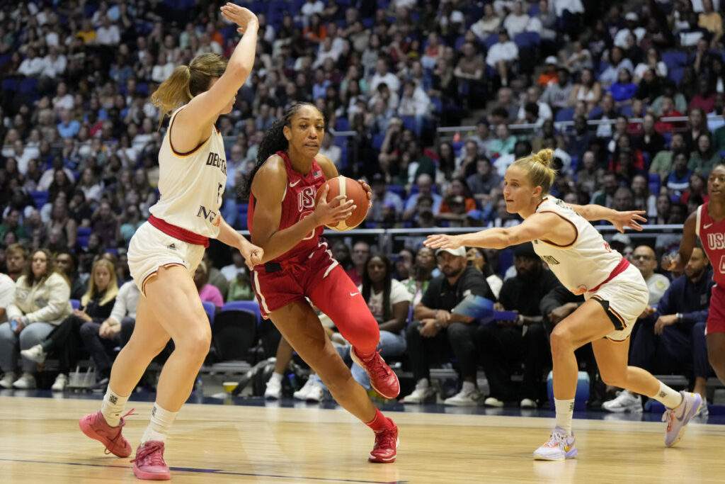 Team USA Dominates Germany in Olympic Warmup
