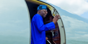 Tinubu Departs For AU Mid Year Coordination Meeting In Ghana 300x150
