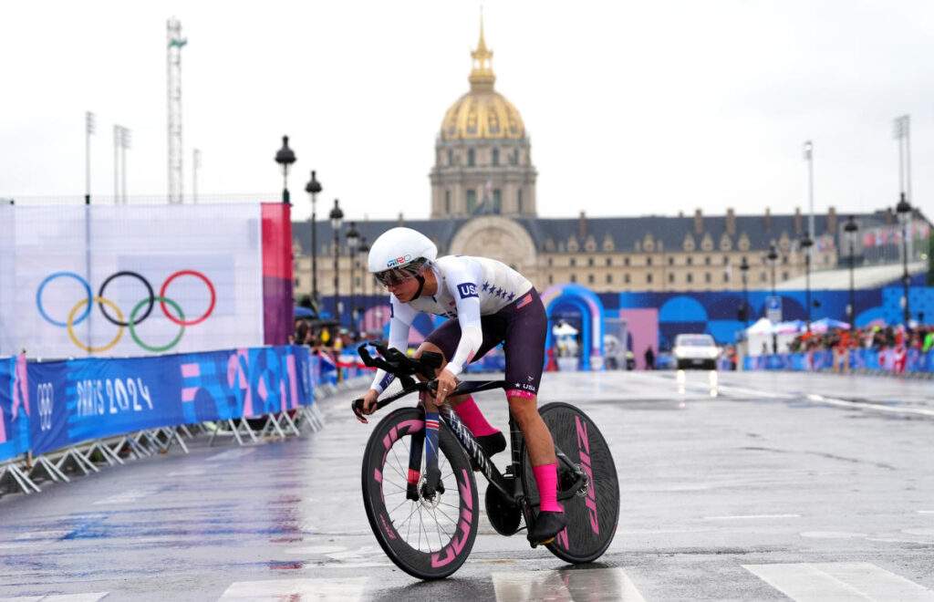 USA's Chloe Dygert Wins Bronze in Women's Time Trials at