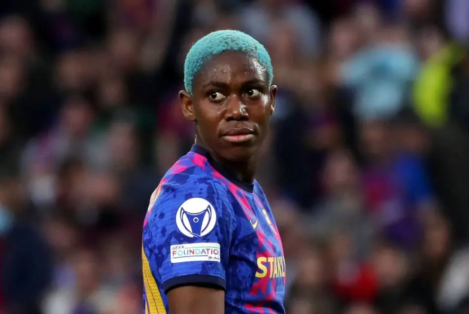 Zambia's Barbara Banda Names Asisat Oshoala in Her Dream 5 A Side