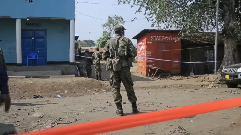 a soldier in the drc