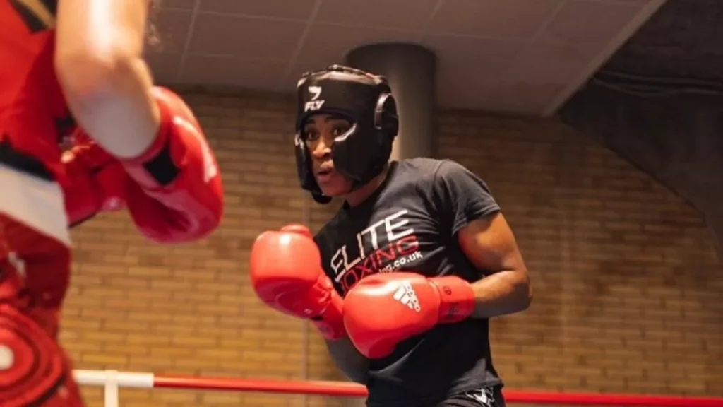 boxer cindy ngamba of cameroon