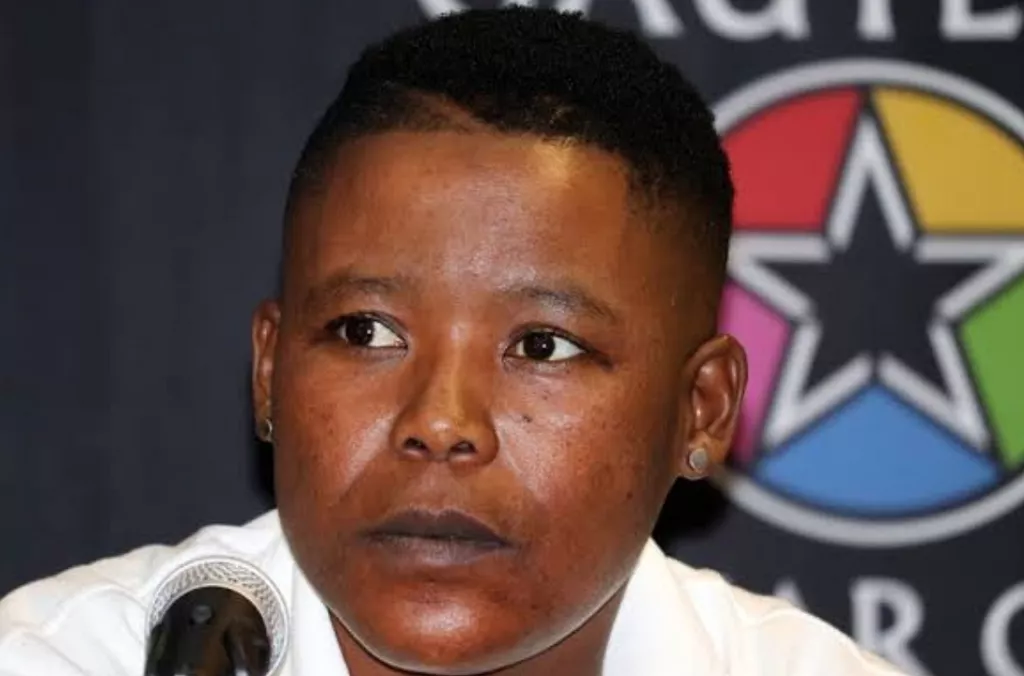 former south african football captain portia modise