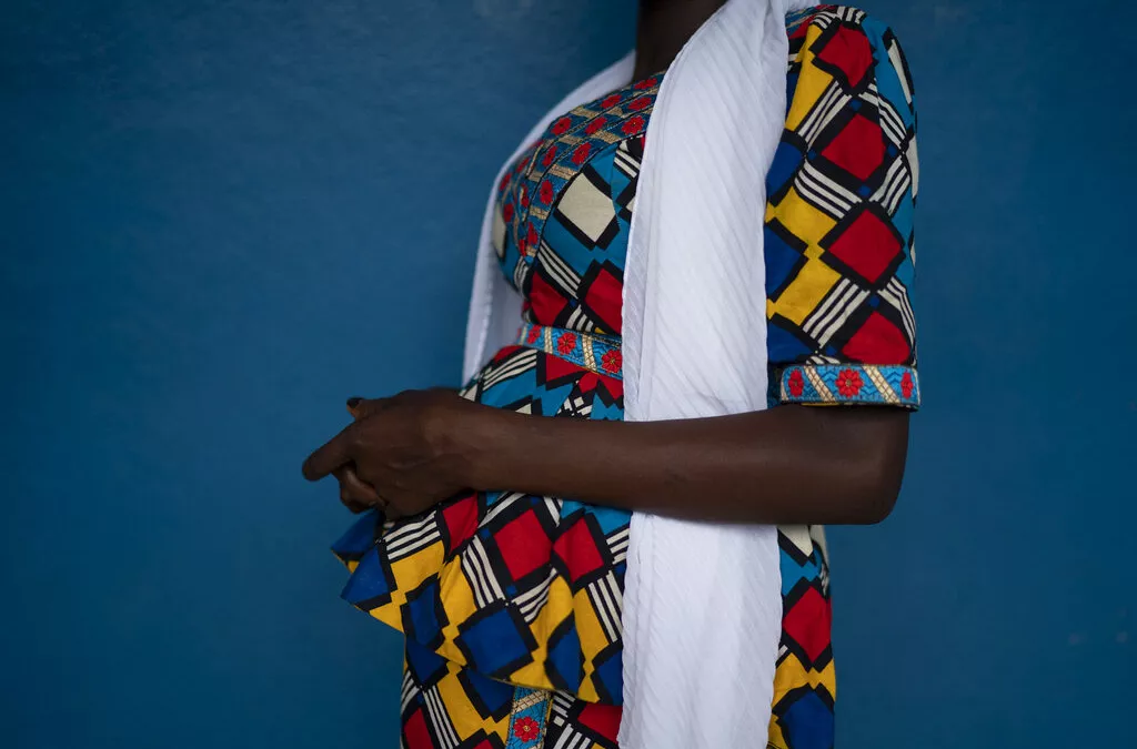 mariama poses for a photo in koidu kono district sierra leone 24 november 2020