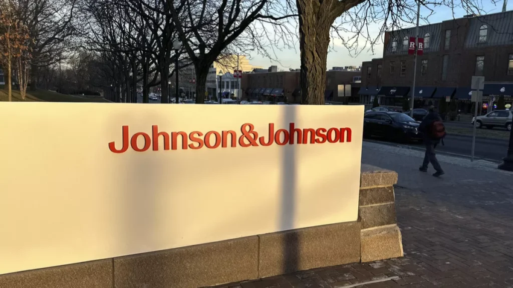 the johnson johnson headquarters in new brunswick new jersey on february 8 2024