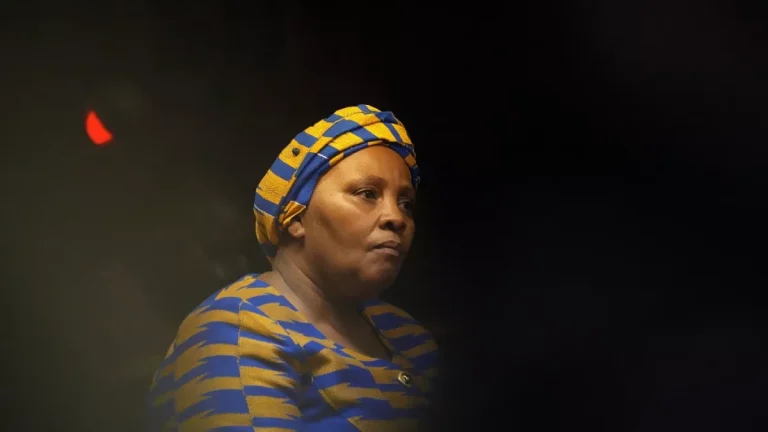 south africas parliament former speaker nosiviwe mapisa nqakula at the magistrates court in pretoria south africa thursday april 4 2024