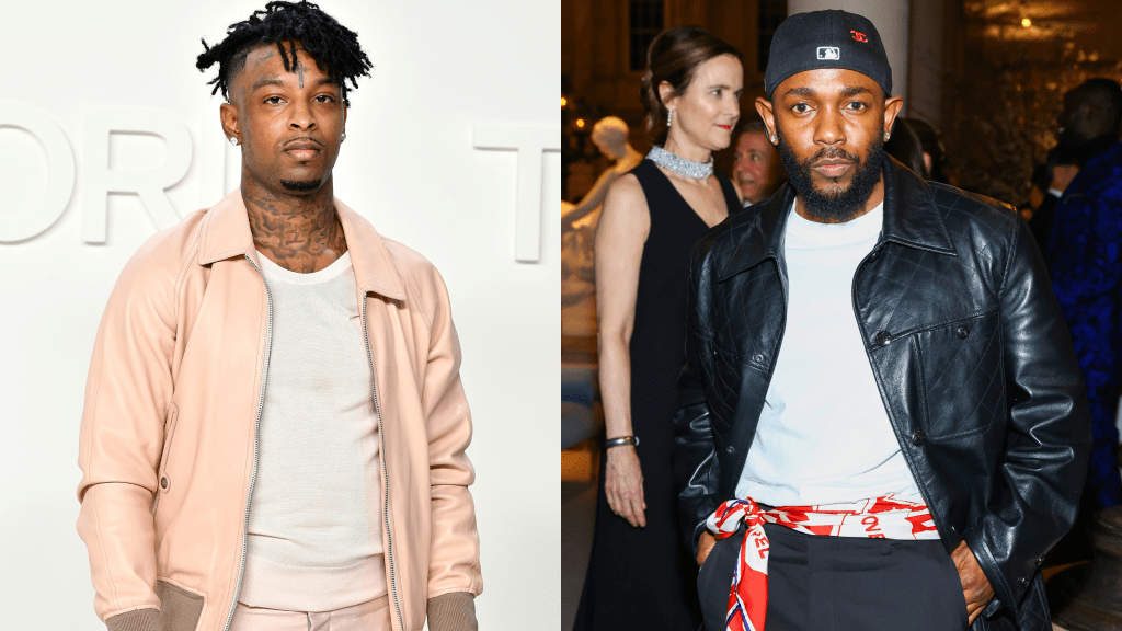 21 Savage Denies Dissing Kendrick Lamar on New Drake Song