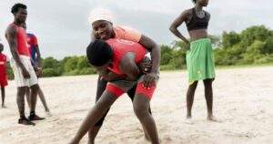 African Wrestling Champion Coaches Next Generation of Senegalese Women