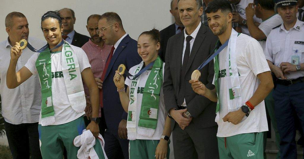 Algerian Olympic Hero Imane Khelif Welcomed Home Amid International Criticism