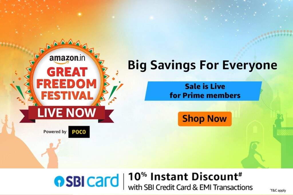 Amazon Great Freedom Festival 2024: Prime Sale Live, Hundreds of