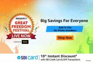 Amazon Great Freedom Festival 2024: Prime Sale Live, Hundreds of