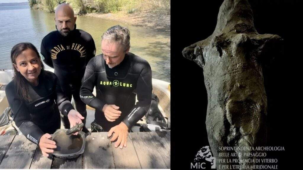 Ancient Goddess Figurine Uncovered in Italian Lake, Offers Rare Glimpse