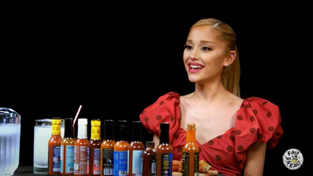 Ariana Grande Blazes Through Spicy Wings on Hot Ones Challenge