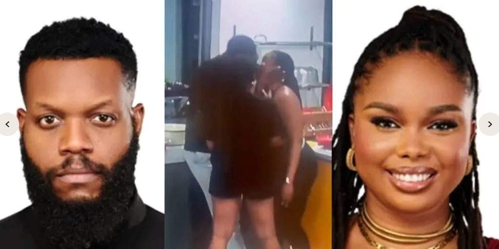 Big Brother Naija: Ozee & Onyeka Share First Romantic Kiss