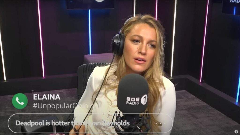 Blake Lively Battles Unpopular Opinions on BBC Radio One