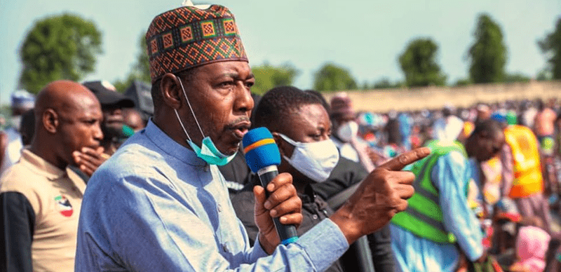 Borno Governor Alleges 95% of Protesters Were Children Under 14