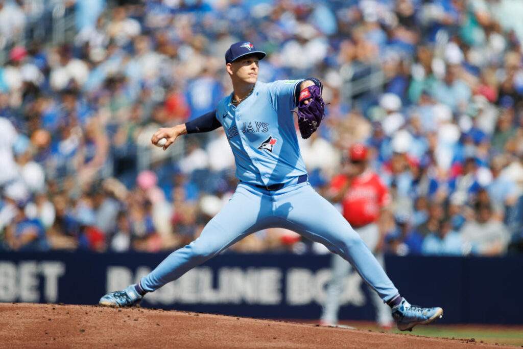 Bowden Francis Shuts Down Angels in 8 Innings, Just Shy