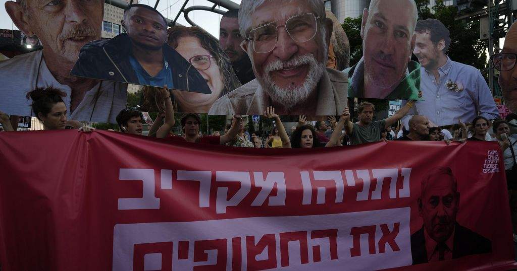 Families Demand Ceasefire Deal to Free Hostages from Hamas
