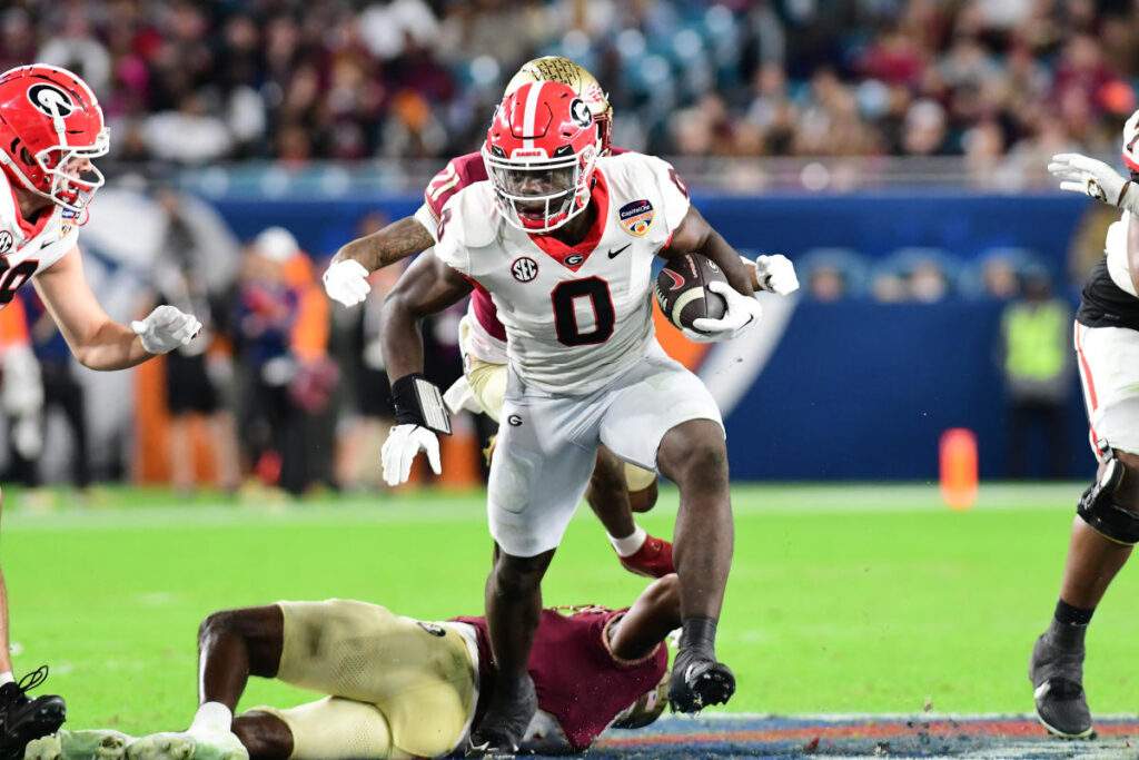 Georgia's Backfield Faces Uncertainty Against Clemson