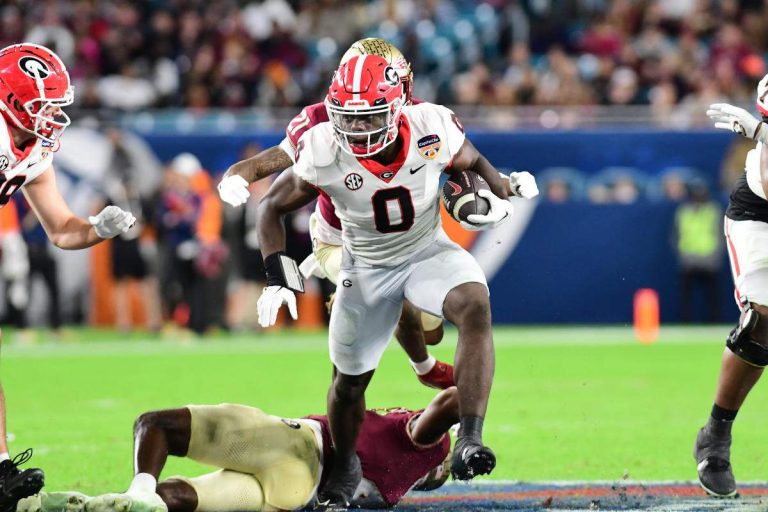 Georgia's Backfield Faces Uncertainty Against Clemson