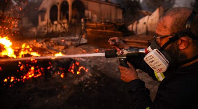Greece Battles Massive Wildfire Scorching Athens Suburbs