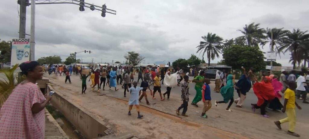 Jalingo Youths, Children Protest Hardships, Demand Action