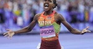 Kenyas Faith Kipyegon Wins Third Olympic 1500m Gold 300x158