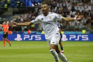 Mbappé Scores First Goal for Real Madrid in UEFA Super