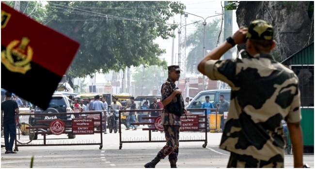 Military coup in Bangladesh as Sheikh Hasina flees amid mass