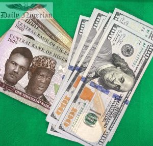 Naira Appreciates 061 To Dollar Trades At N160715 300x287