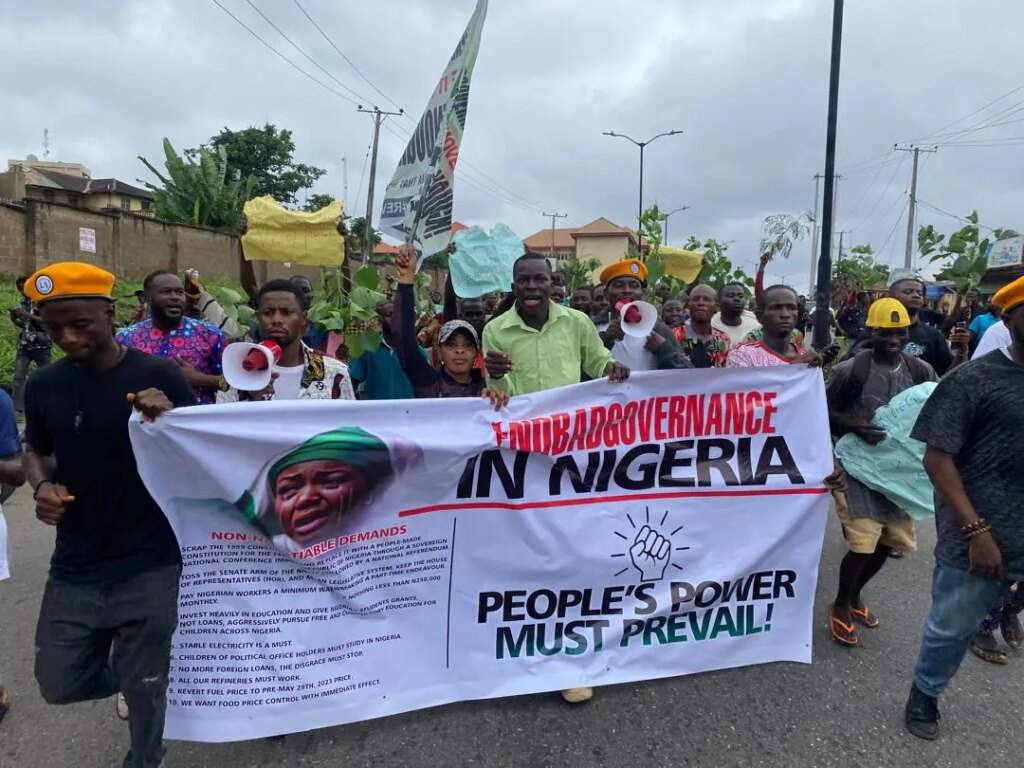 Nationwide Protests Against Hunger and Scarcity Erupt in Ibadan