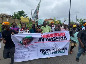 Nationwide Protests Against Hunger And Scarcity Erupt In Ibadan 300x225