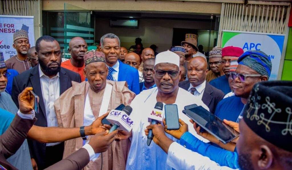 Ndume Apologises to APC Over Bola Tinubu Remarks, Party May