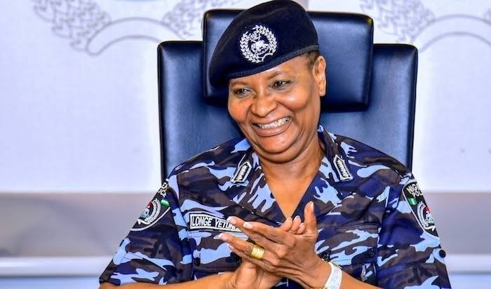 Nigeria Police Force's 1st Female Secretary, Mrs Yetunde Longe, Retires
