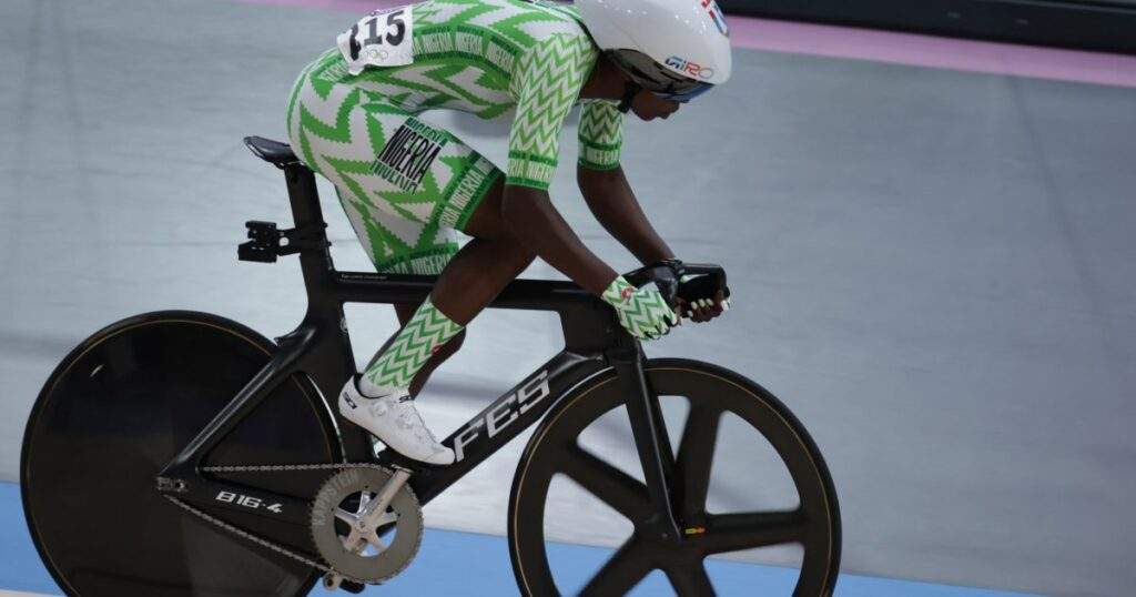Nigerian Cyclist Ese Lovina Ukpeseraye Receives Crucial Support from German